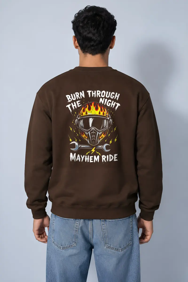 "Mayhem Ride" Heavy Blend Unisex Crewneck Sweatshirt