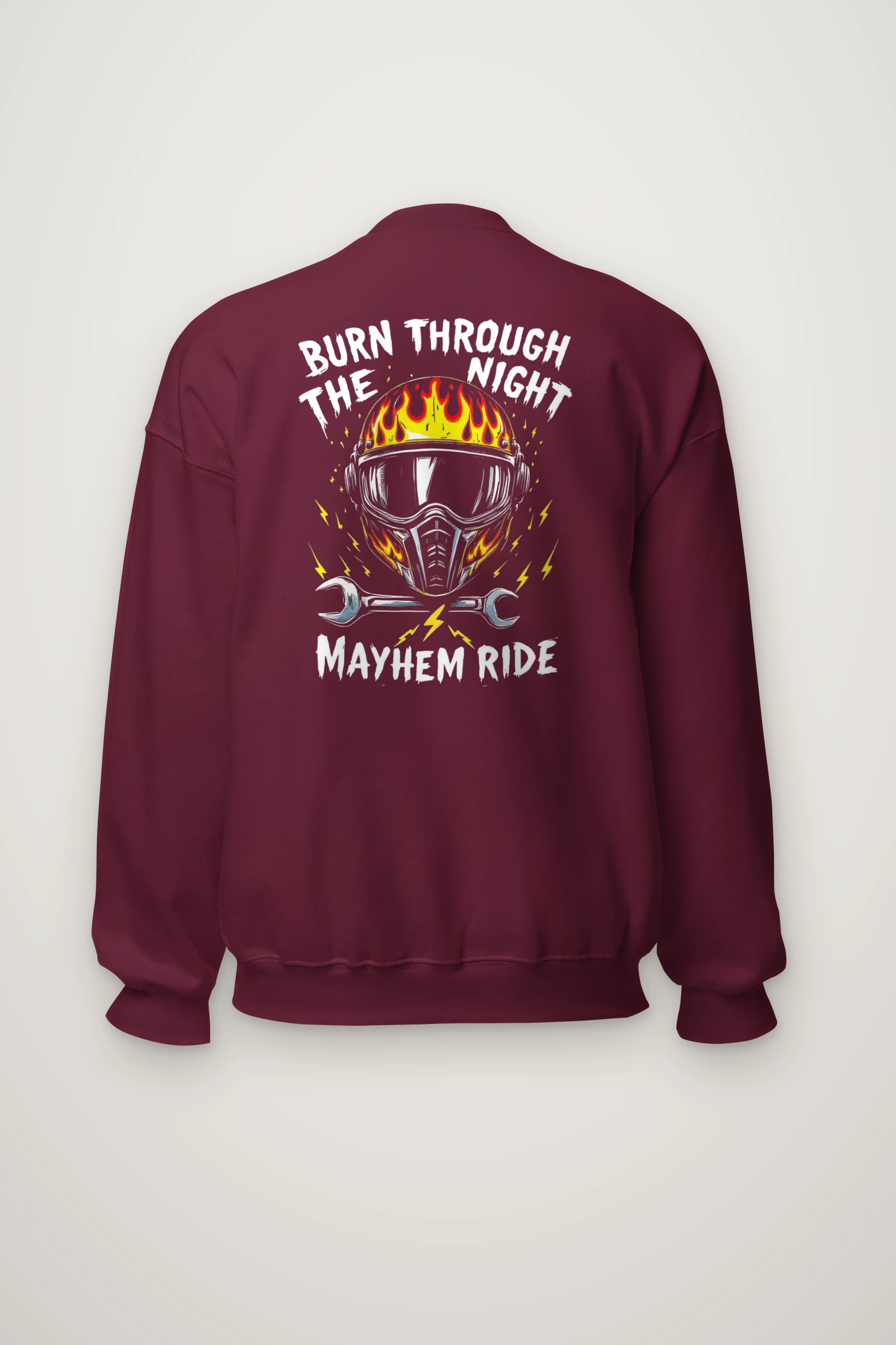"Mayhem Ride" Heavy Blend Unisex Crewneck Sweatshirt