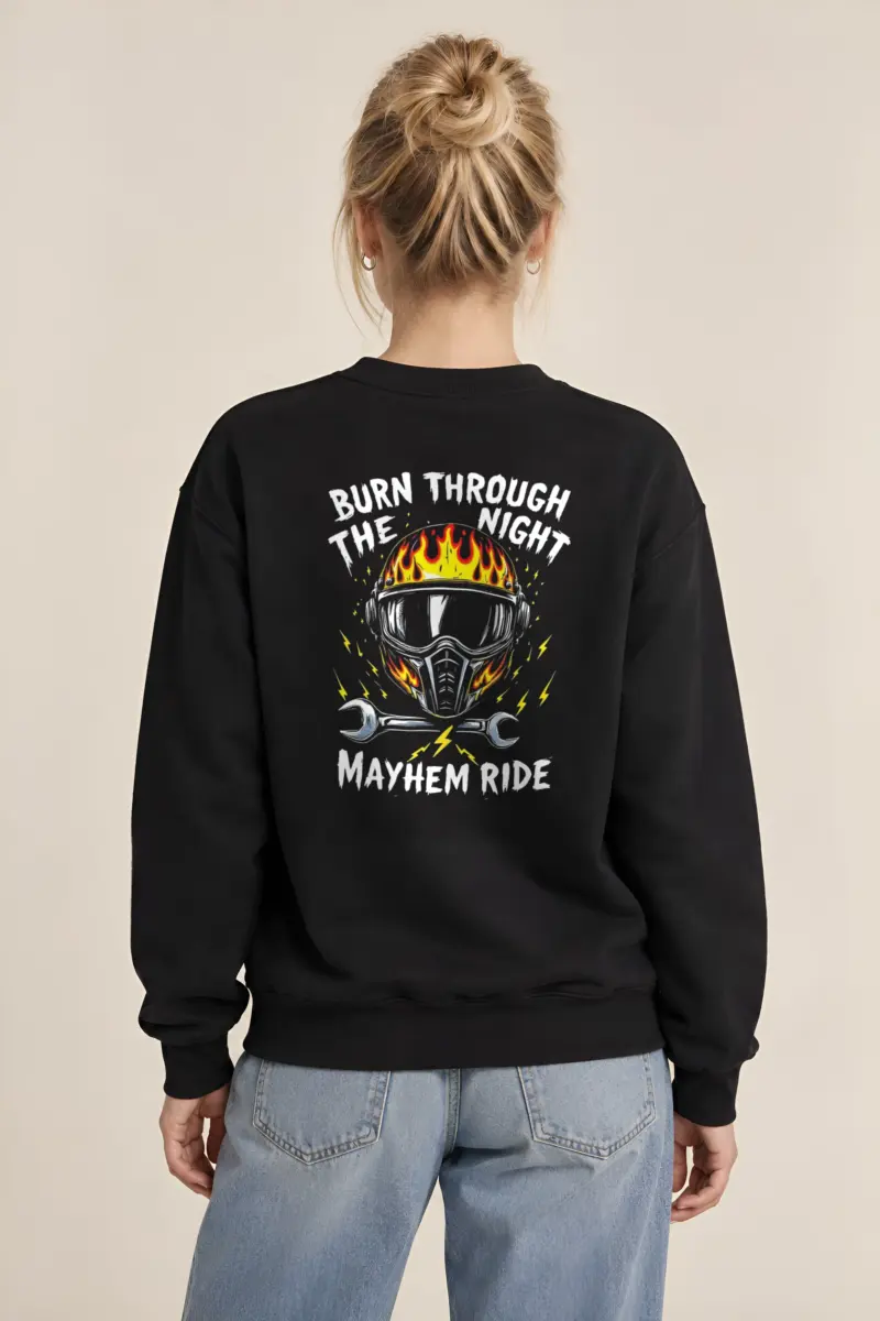 "Mayhem Ride" 1 Crewneck Sweatshirt