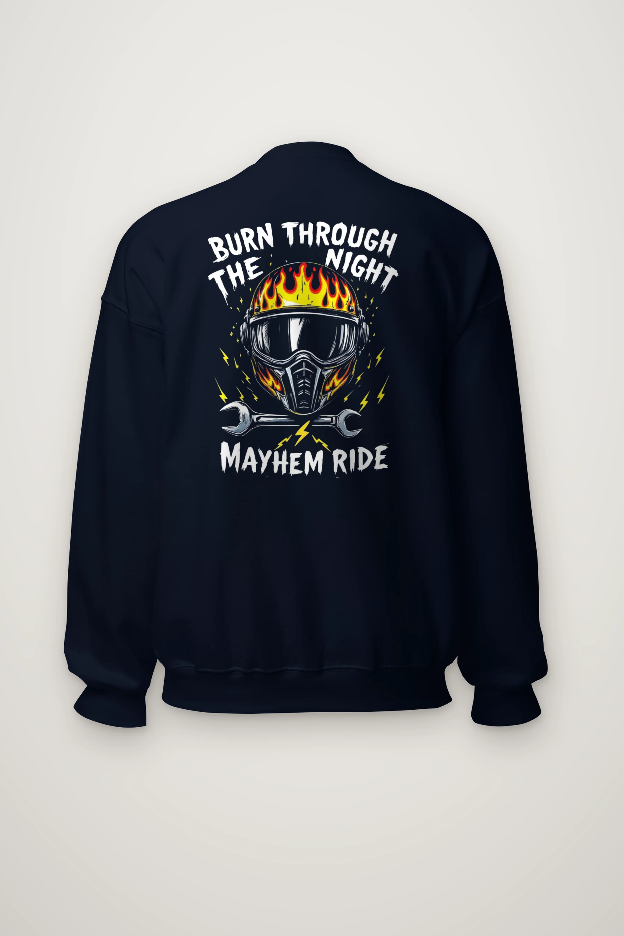 "Mayhem Ride" Heavy Blend Unisex Crewneck Sweatshirt