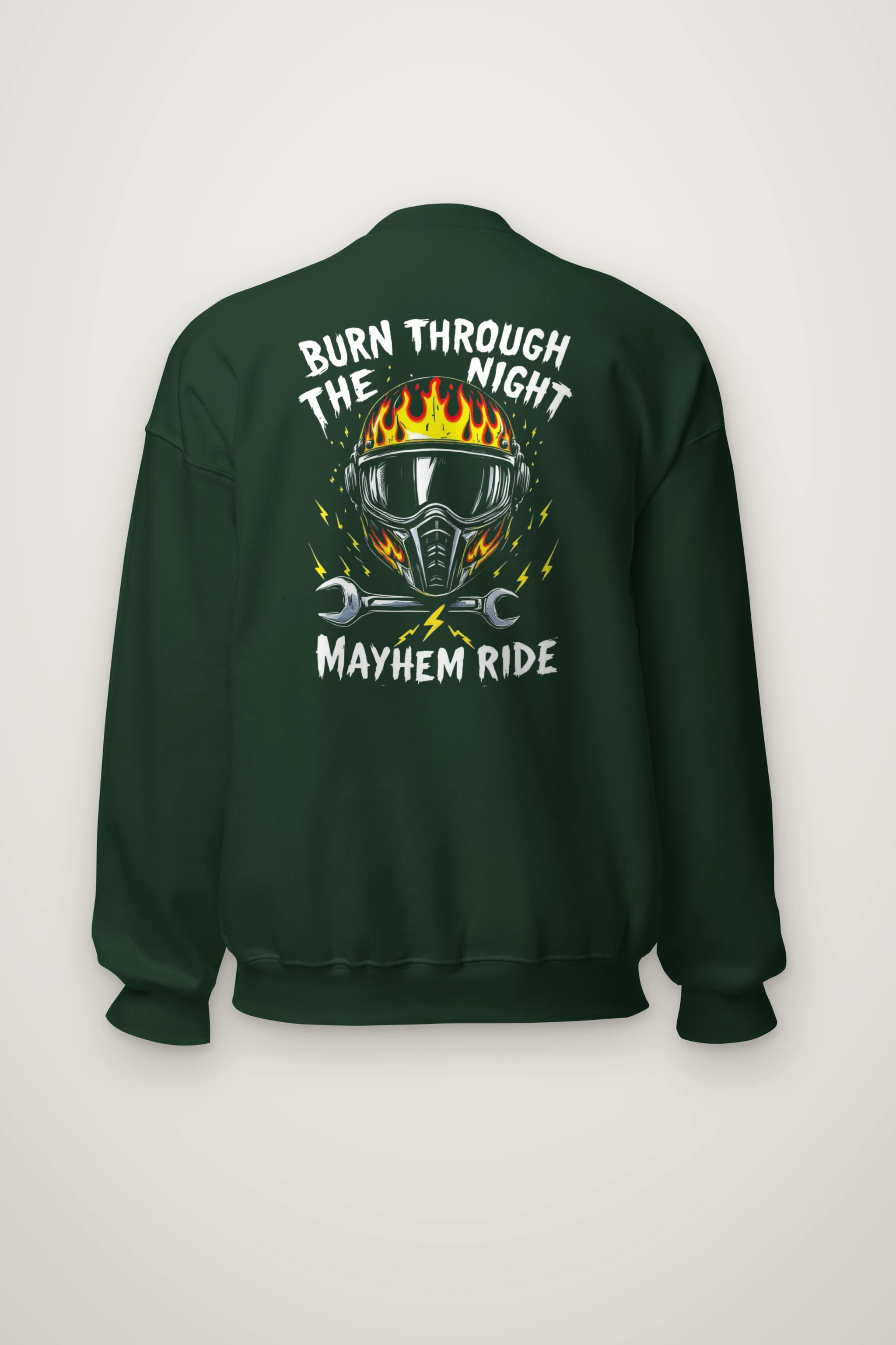 "Mayhem Ride" Heavy Blend Unisex Crewneck Sweatshirt