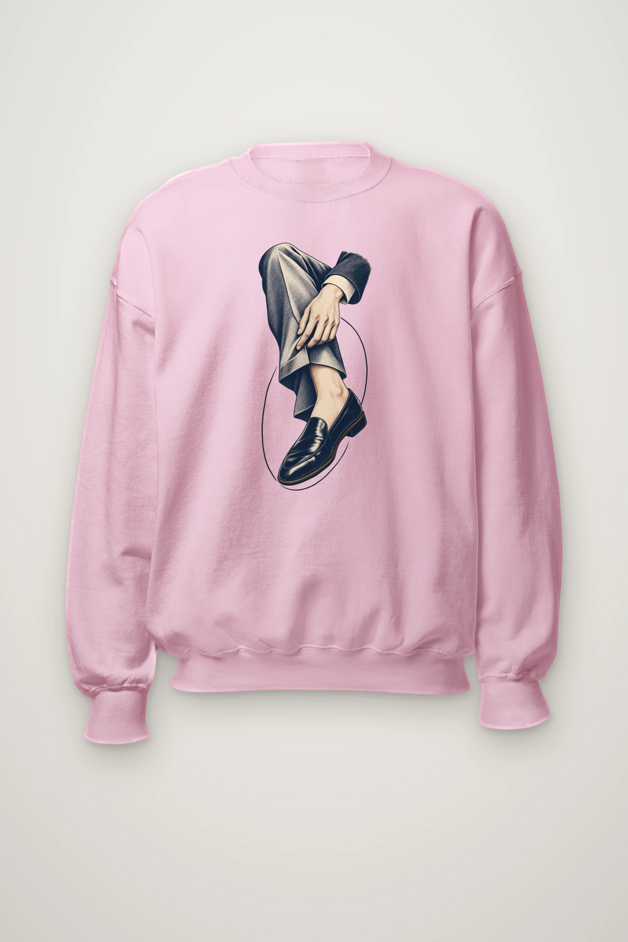 "Measured Poise" Heavy Blend Unisex Crewneck Sweatshirt