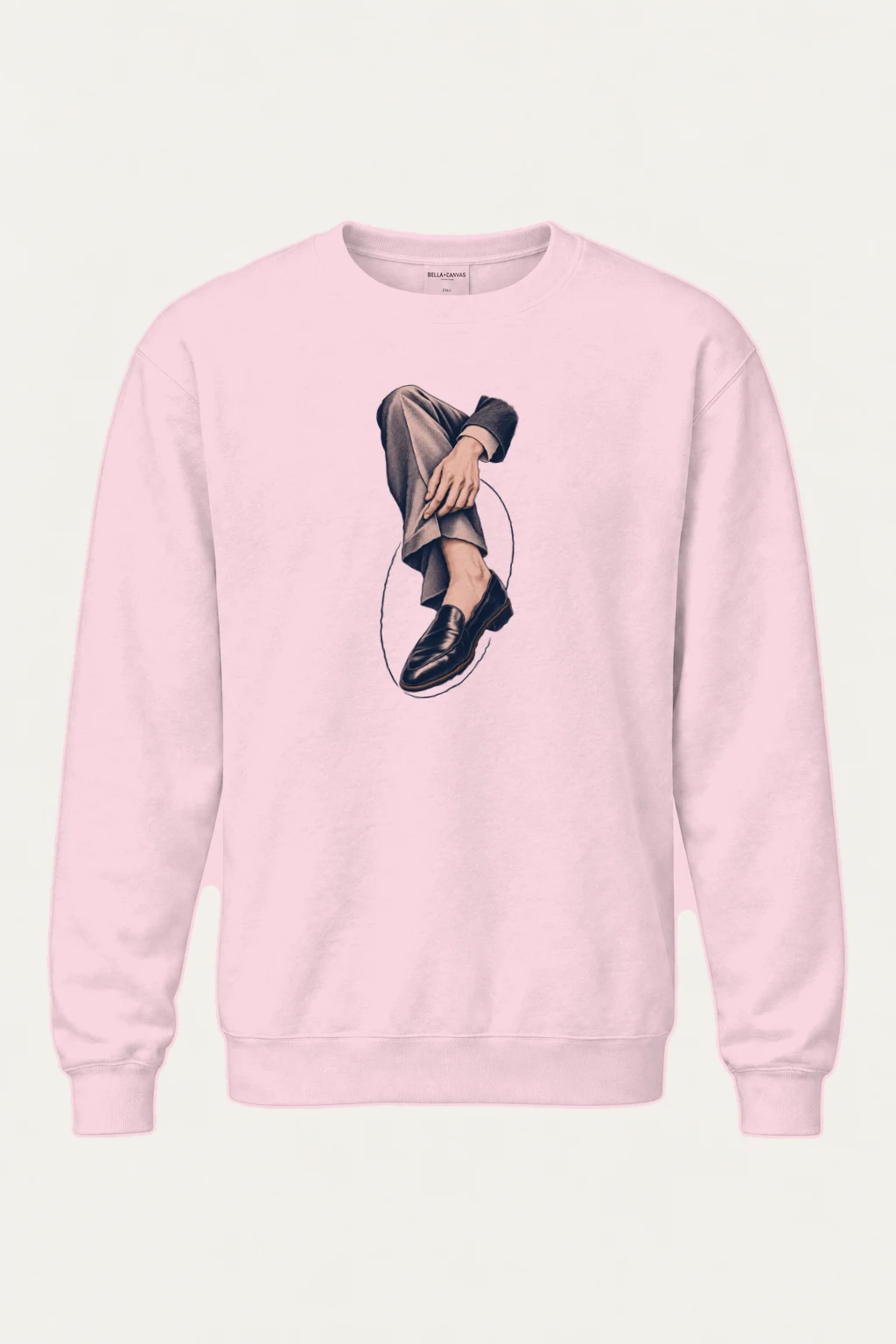 "Measured Poise" Heavy Blend Unisex Crewneck Sweatshirt | Gildan 18000