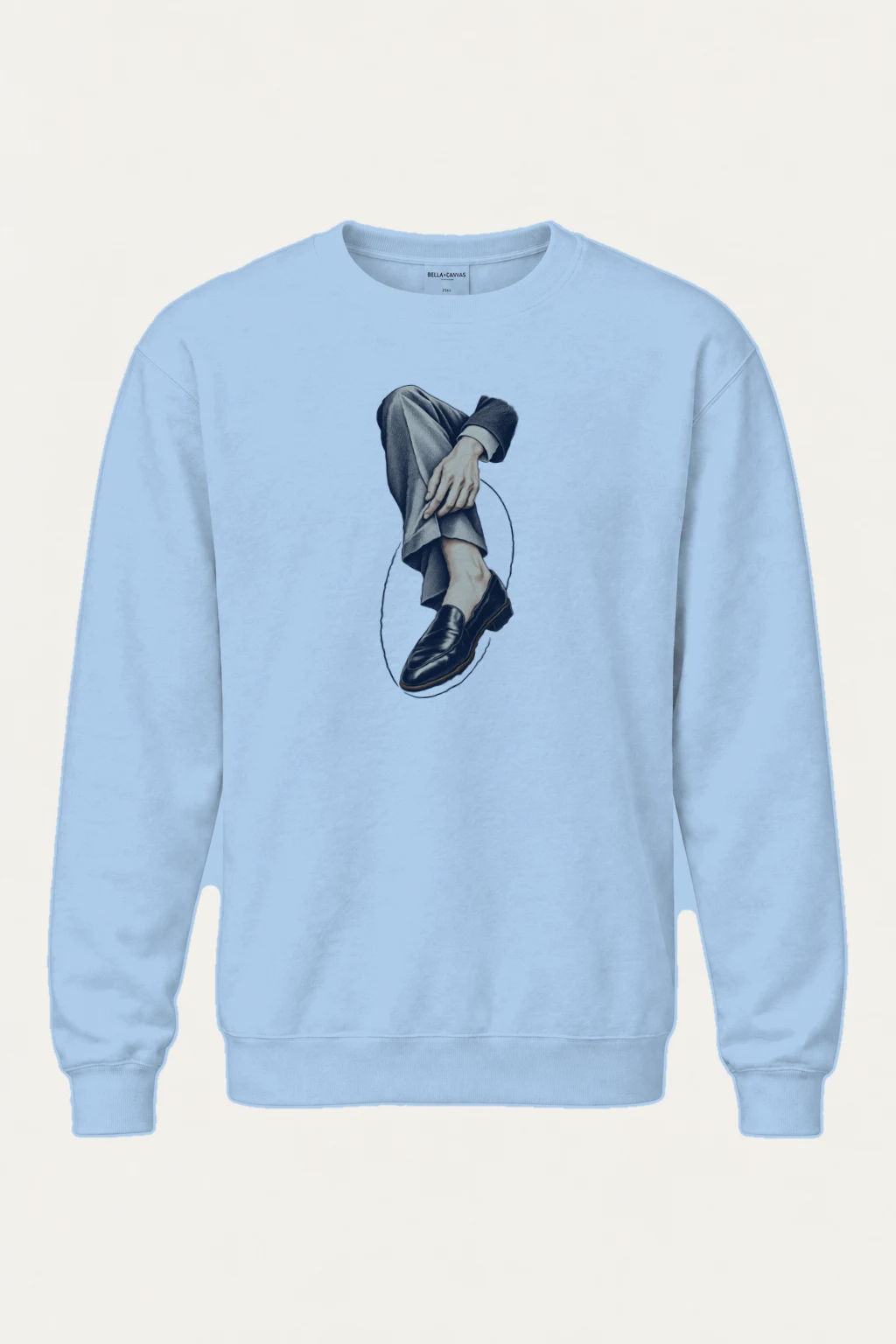 "Measured Poise" Heavy Blend Unisex Crewneck Sweatshirt | Gildan 18000