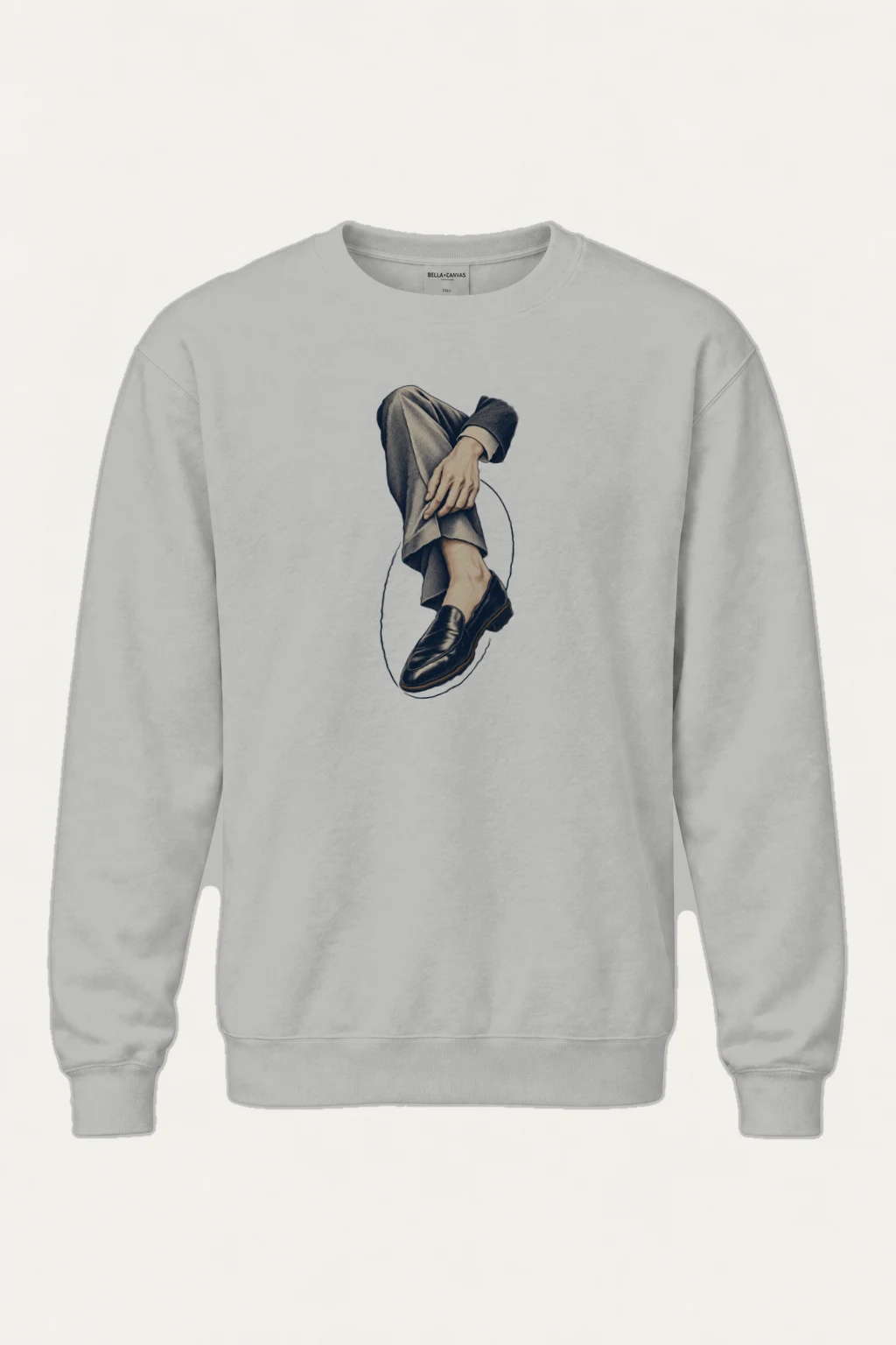 "Measured Poise" Heavy Blend Unisex Crewneck Sweatshirt | Gildan 18000