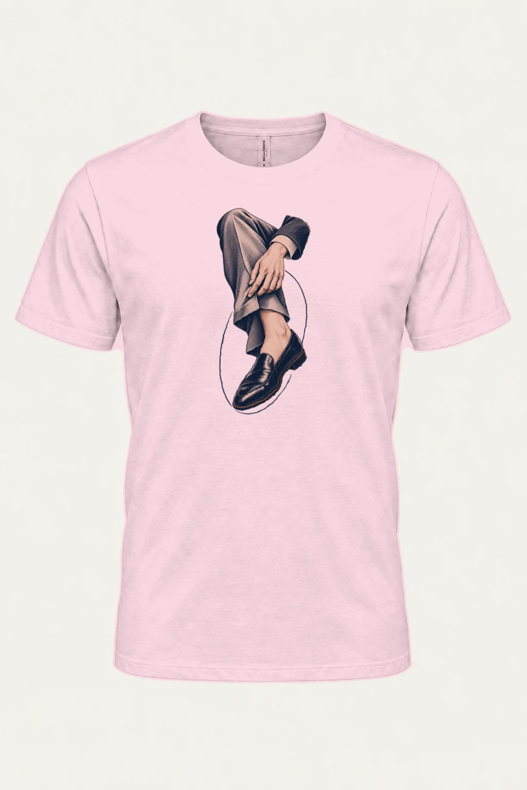 "Measured Poise" Heavyweight Unisex Crewneck T-shirt | Gildan 5000