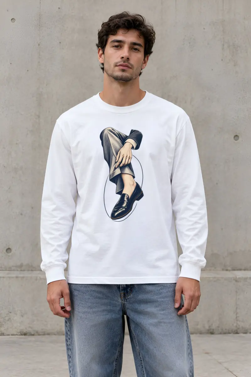 "Measured Poise" Unisex Longsleeve T-shirt