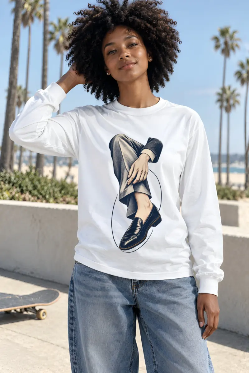 "Measured Poise" Unisex Longsleeve T-shirt