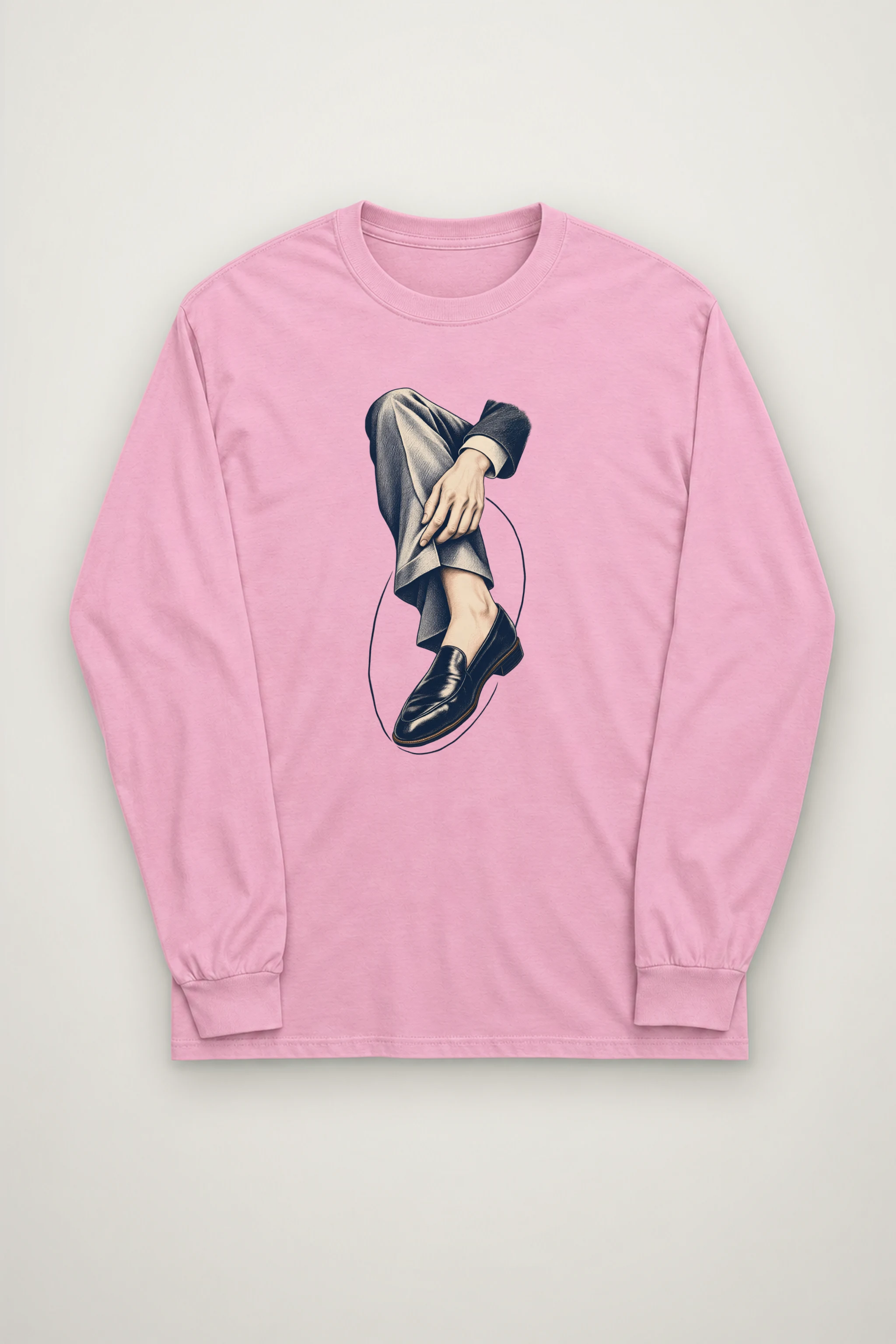 "Measured Poise" Unisex Longsleeve T-shirt