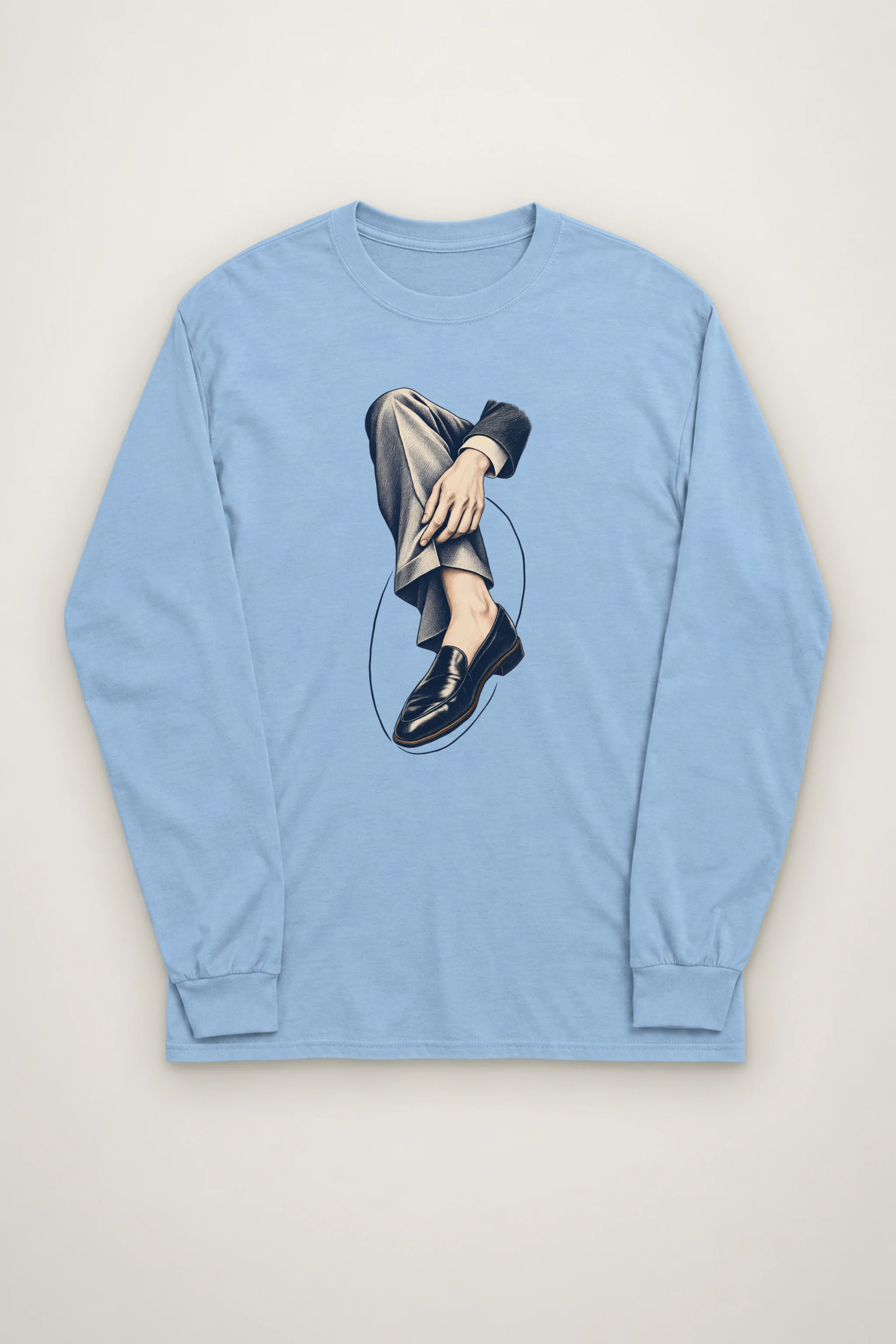 "Measured Poise" Unisex Longsleeve T-shirt