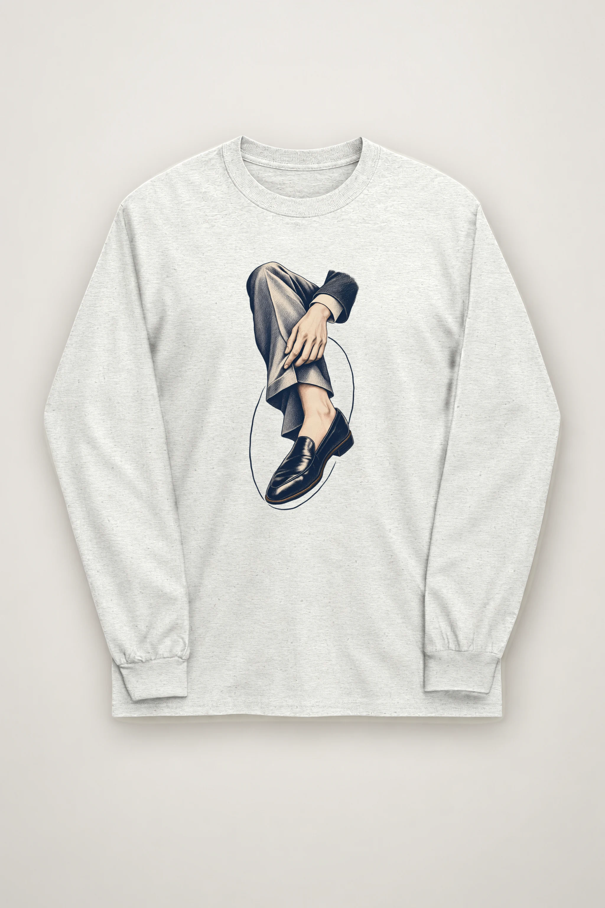 "Measured Poise" Unisex Longsleeve T-shirt