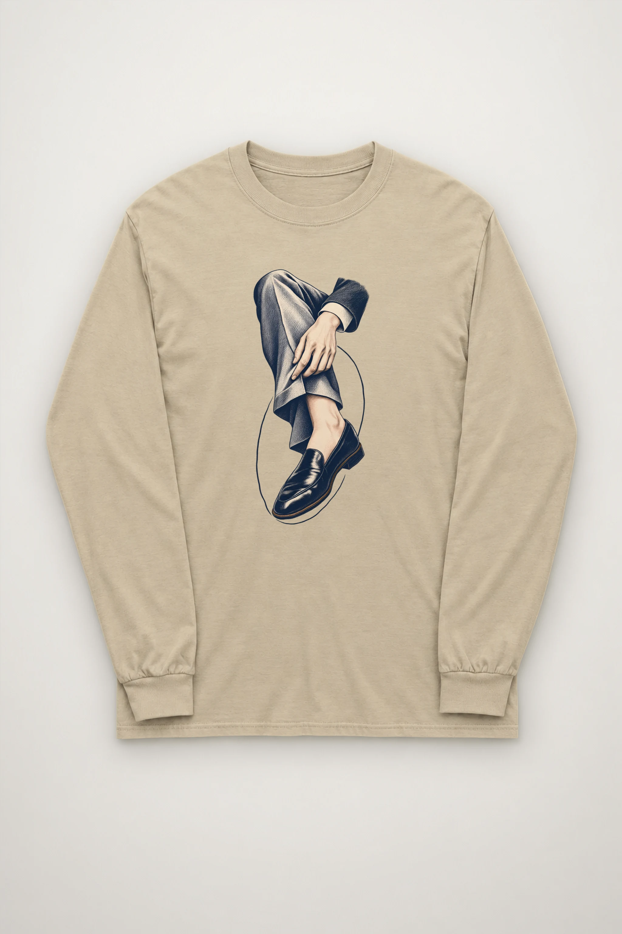 "Measured Poise" Unisex Longsleeve T-shirt