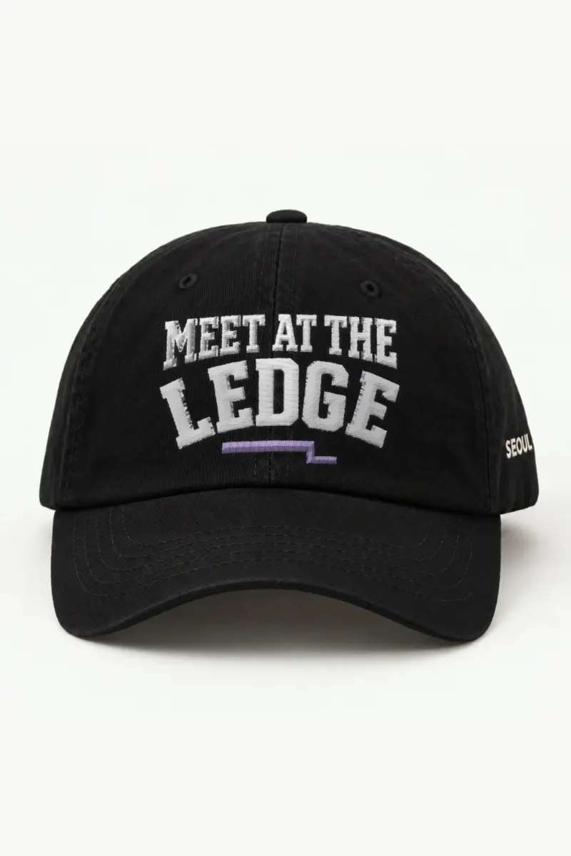 "Meet at the Ledge" Classic Dad Hat · Embroidered