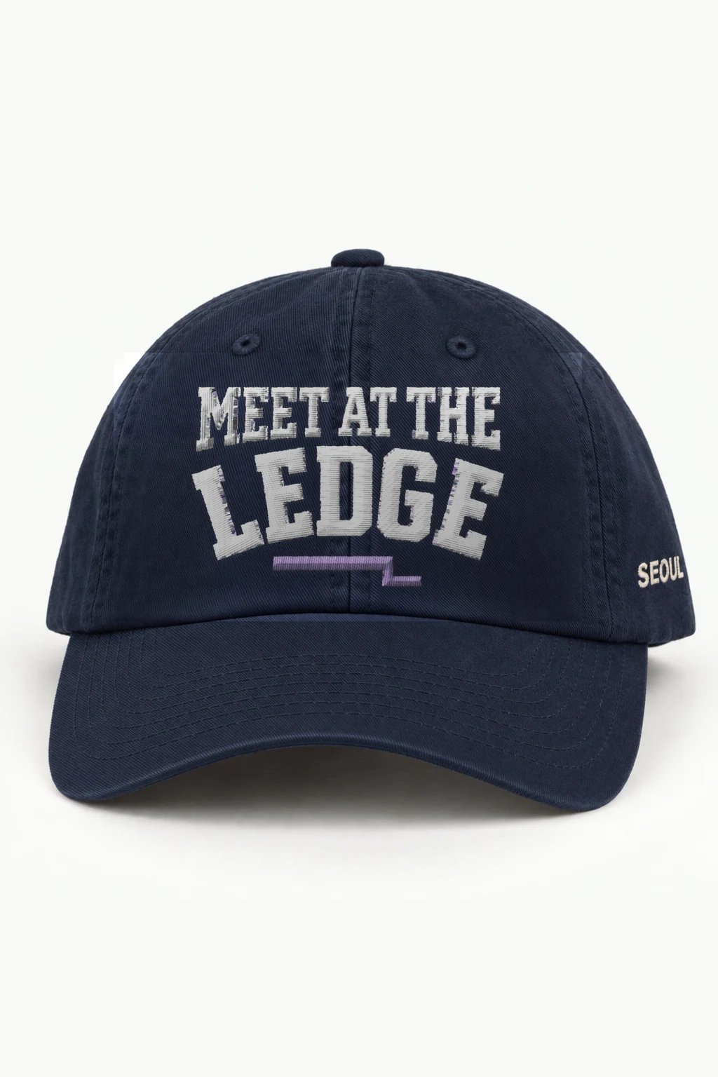 "Meet at the Ledge" Classic Dad Hat · Embroidered