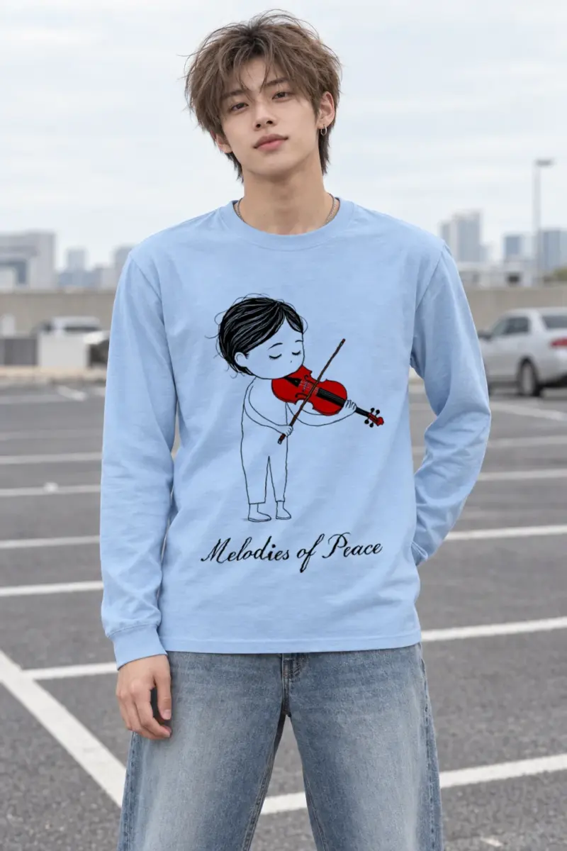 "Melodies of Peace" Unisex Longsleeve T-shirt