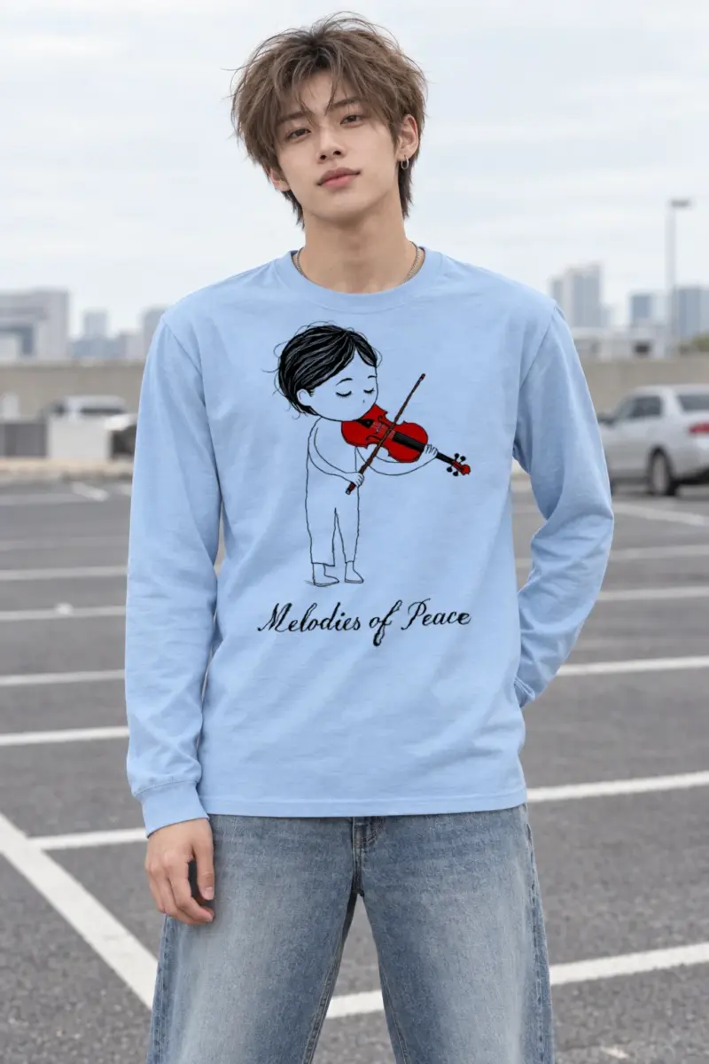 "Melodies of Peace" Unisex Longsleeve T-shirt