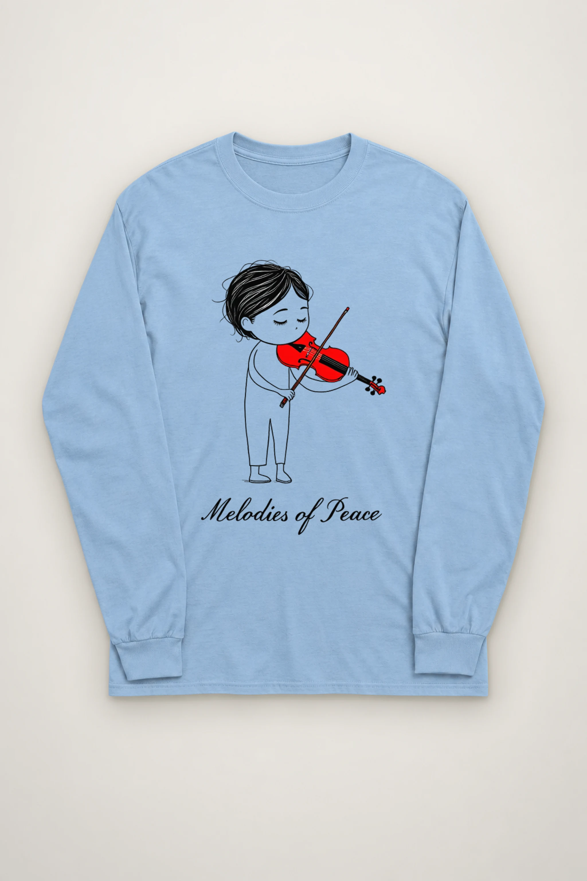 "Melodies of Peace" Unisex Longsleeve T-shirt