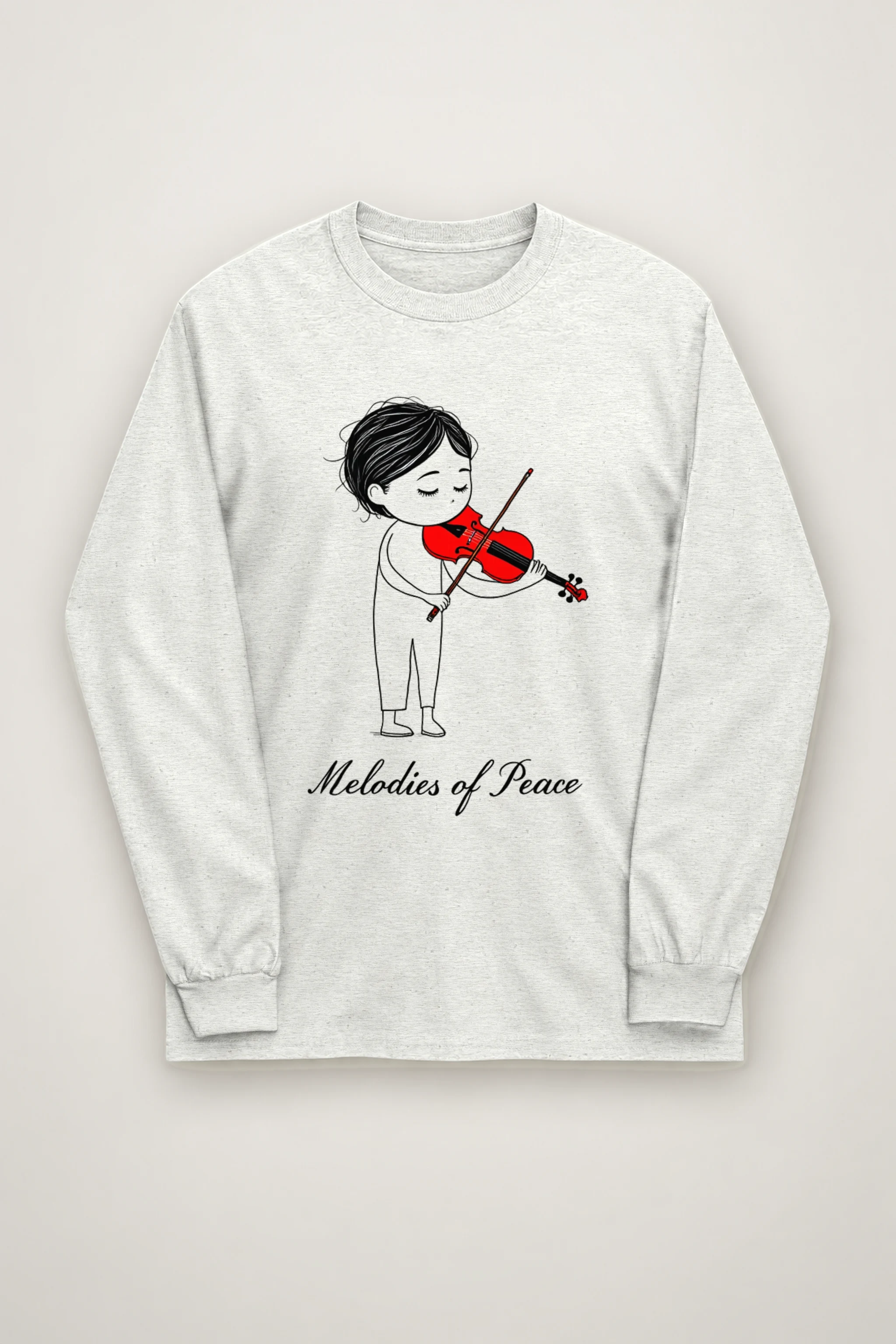 "Melodies of Peace" Unisex Longsleeve T-shirt