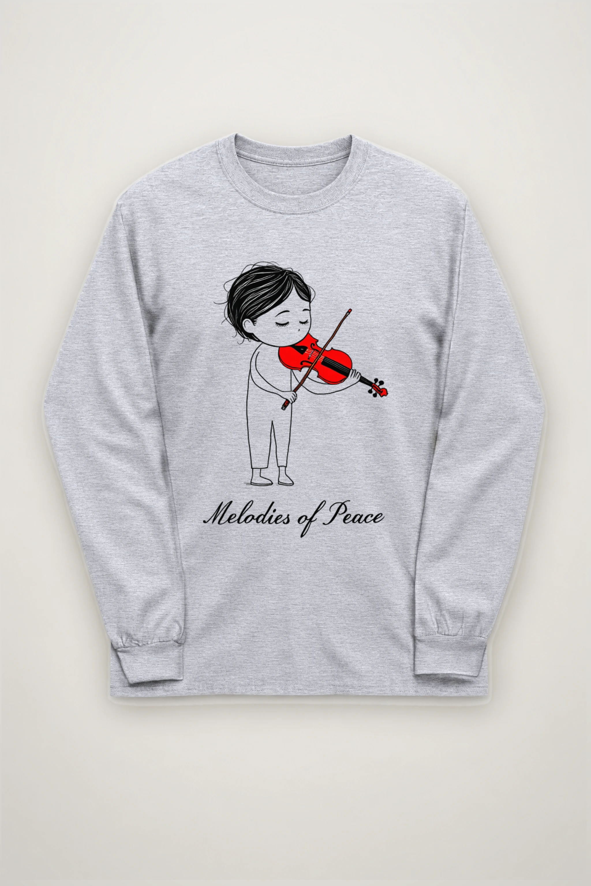 "Melodies of Peace" Unisex Longsleeve T-shirt