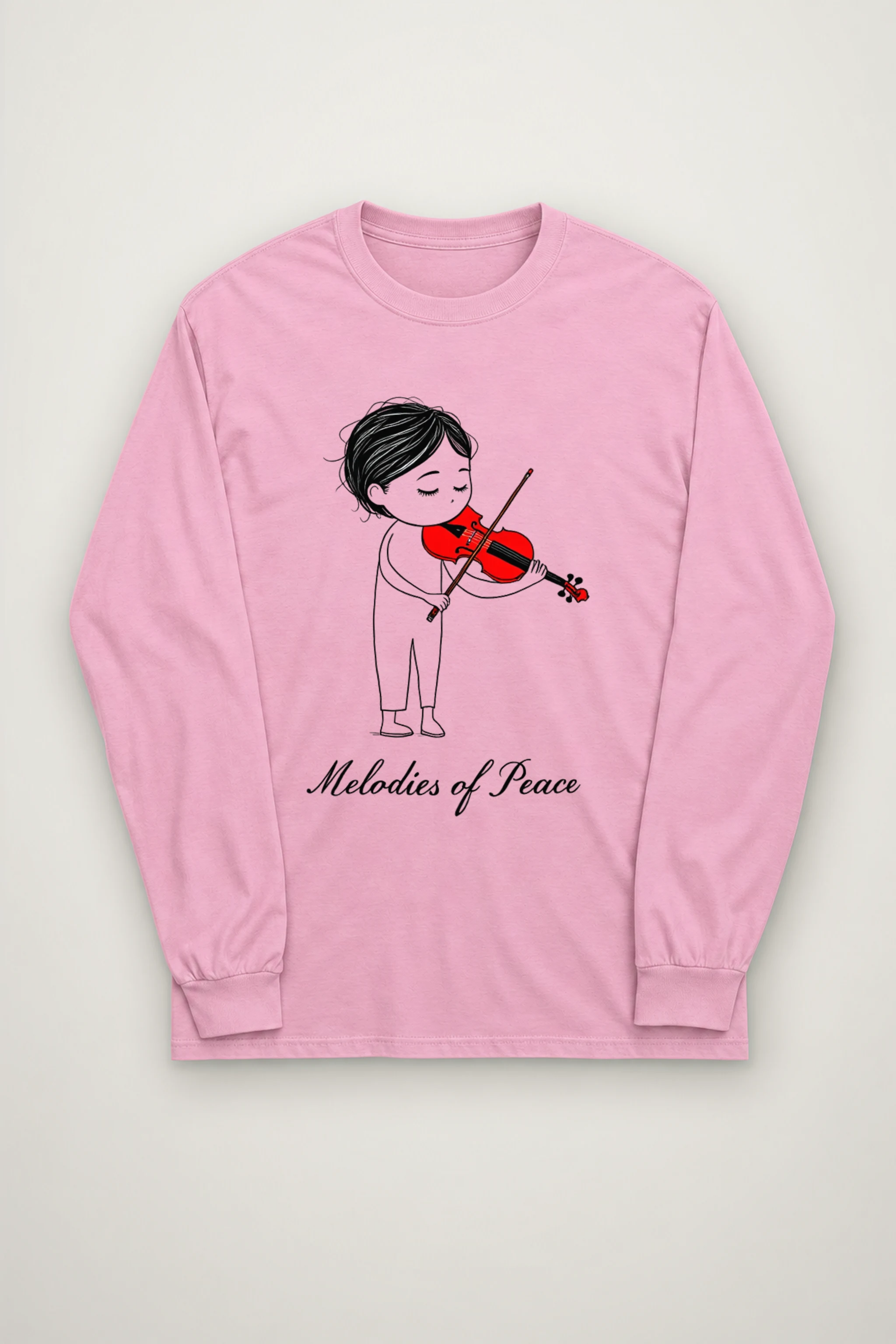 "Melodies of Peace" Unisex Longsleeve T-shirt