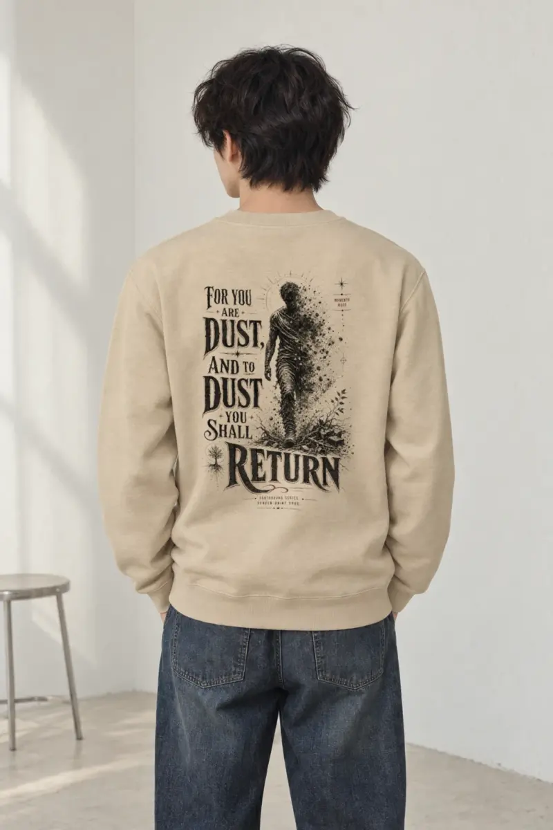 "Memento Mori Earthbound" Heavy Blend Unisex Crewneck Sweatshirt