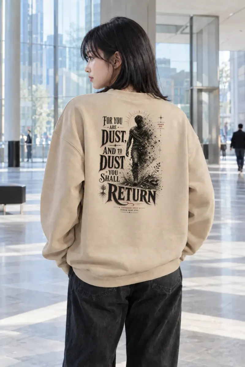 "Memento Mori Earthbound" Heavy Blend Unisex Crewneck Sweatshirt | Gildan 18000