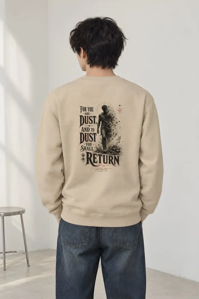 "Memento Mori Earthbound" Heavy Blend Unisex Crewneck Sweatshirt