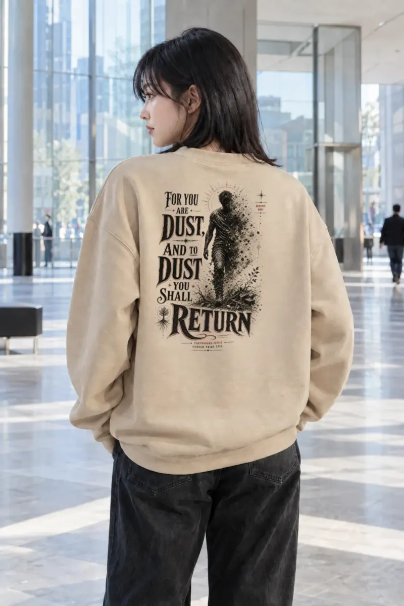 "Memento Mori Earthbound" Heavy Blend Unisex Crewneck Sweatshirt | Gildan 18000