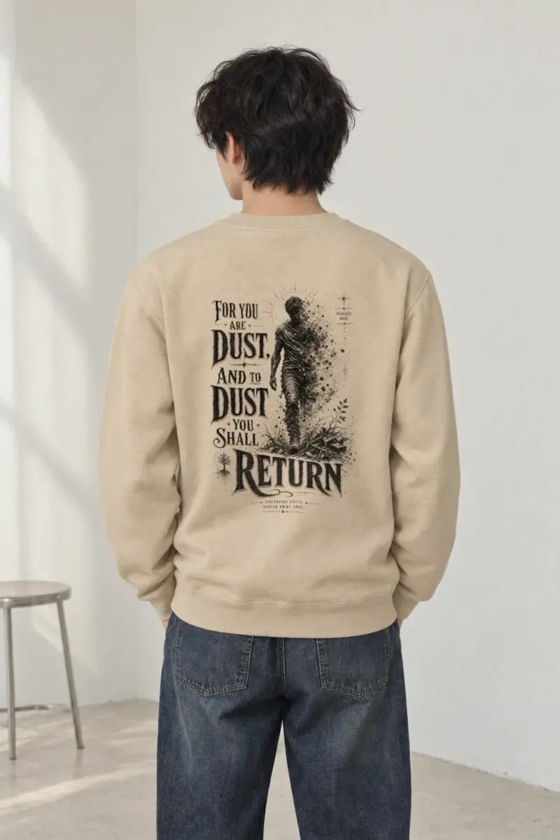 "Memento Mori Earthbound" Heavy Blend Unisex Crewneck Sweatshirt