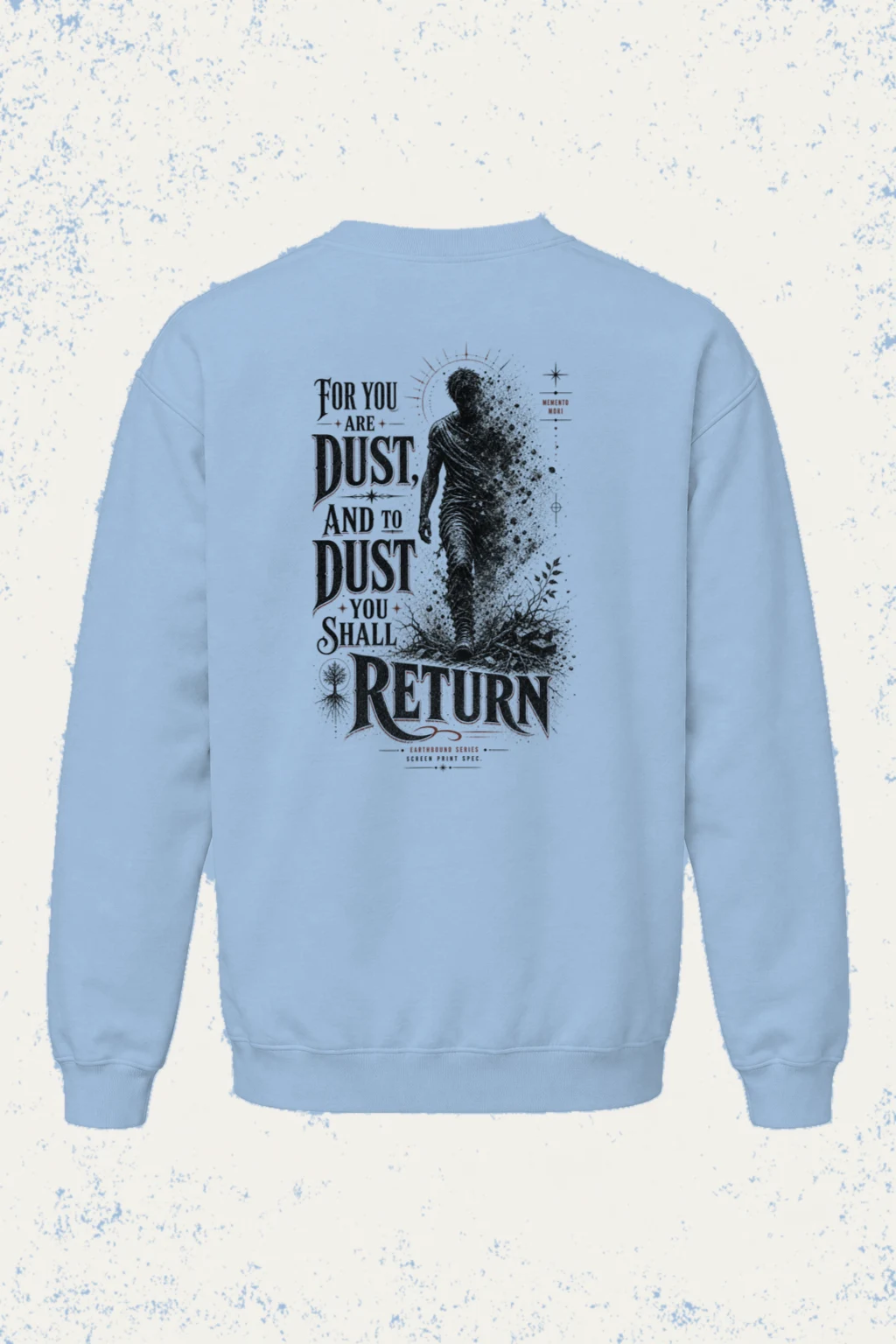 "Memento Mori Earthbound" Heavy Blend Unisex Crewneck Sweatshirt | Gildan 18000