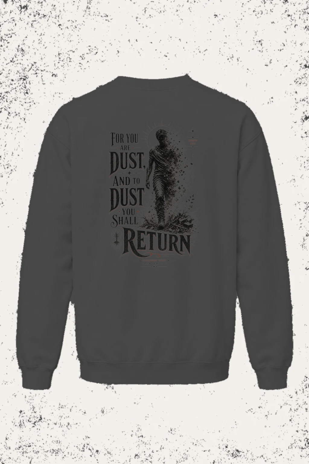 "Memento Mori Earthbound" Heavy Blend Unisex Crewneck Sweatshirt | Gildan 18000