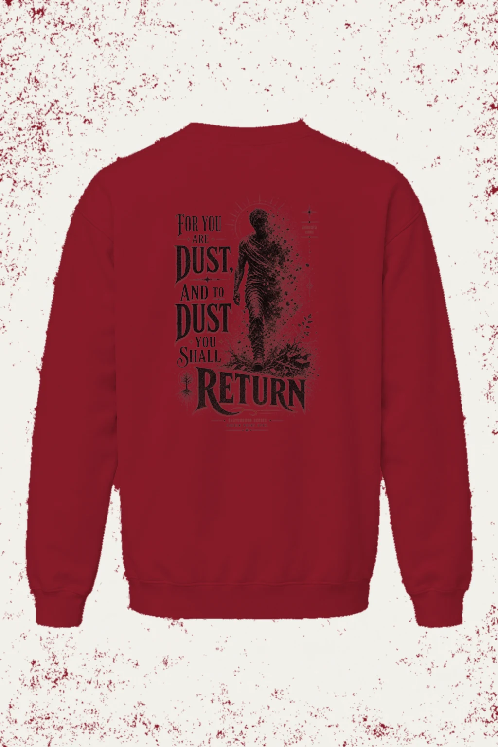 "Memento Mori Earthbound" Heavy Blend Unisex Crewneck Sweatshirt | Gildan 18000