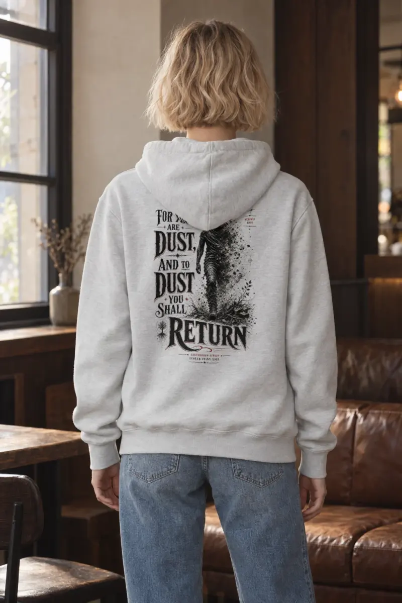 "Memento Mori Earthbound" Heavy Blend Unisex Pullover Hoodie