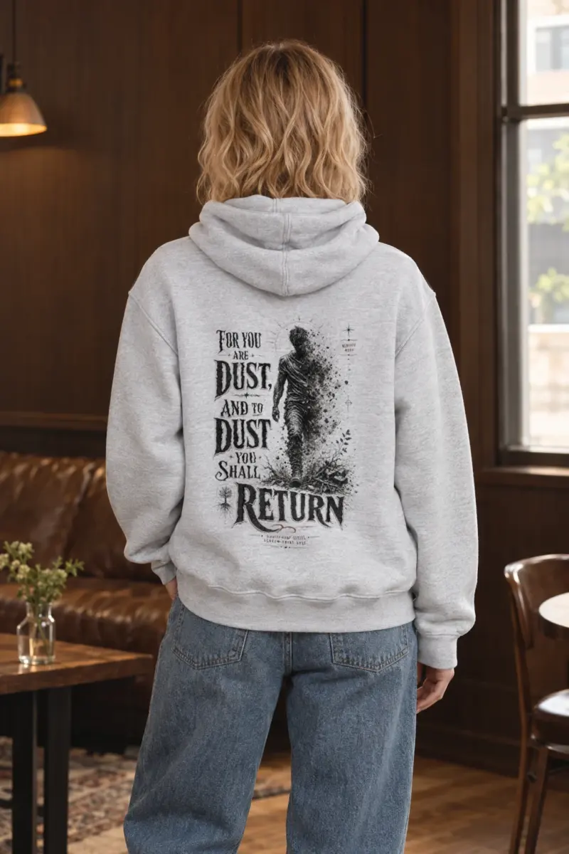 "Memento Mori Earthbound" Heavy Blend Unisex Pullover Hoodie