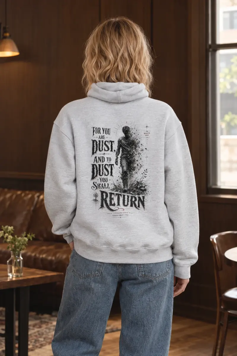 "Memento Mori Earthbound" Heavy Blend Unisex Pullover Hoodie