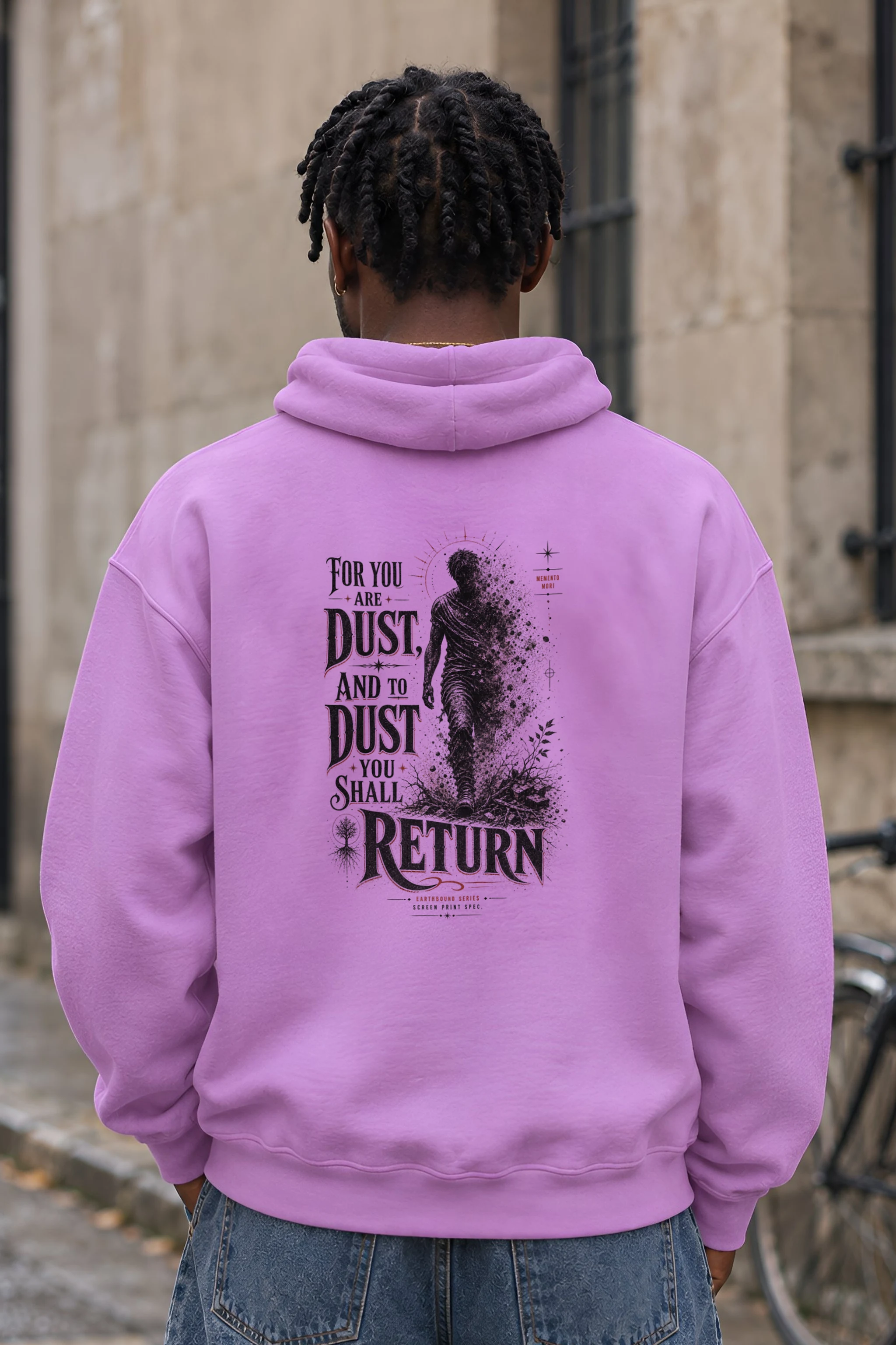 "Memento Mori Earthbound" Heavy Blend Unisex Pullover Hoodie
