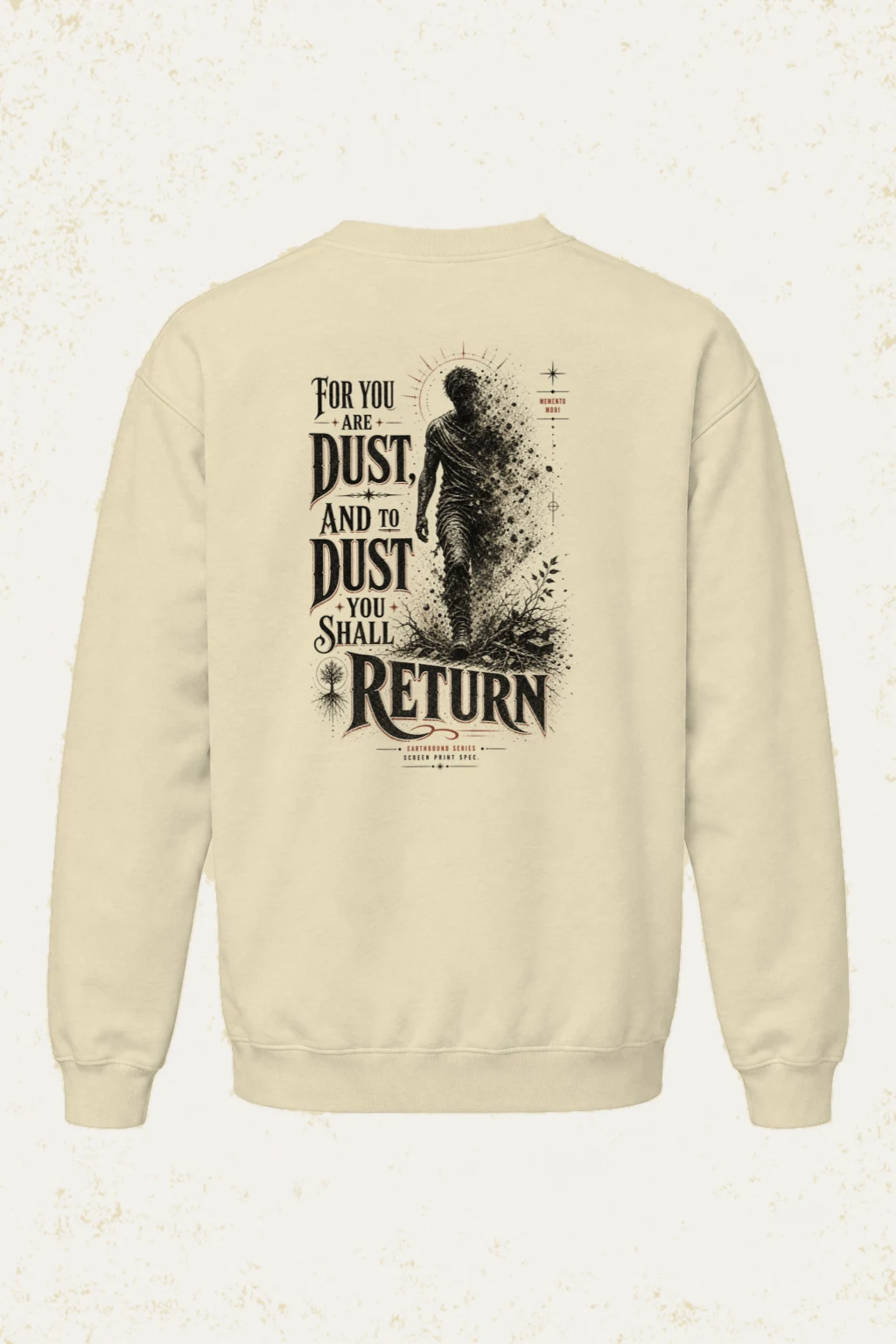"Memento Mori Earthbound" Unisex Sponge Fleece Crewneck Sweatshirt | Bella + Canvas 3901