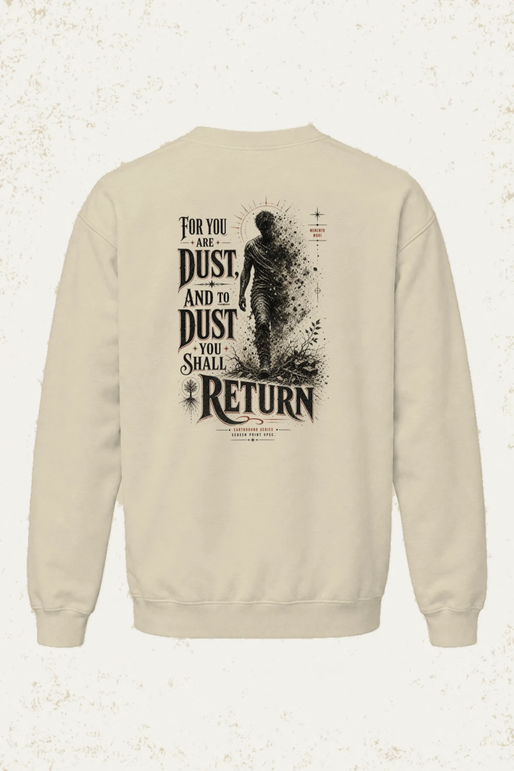 "Memento Mori Earthbound" Unisex Sponge Fleece Crewneck Sweatshirt | Bella + Canvas 3901