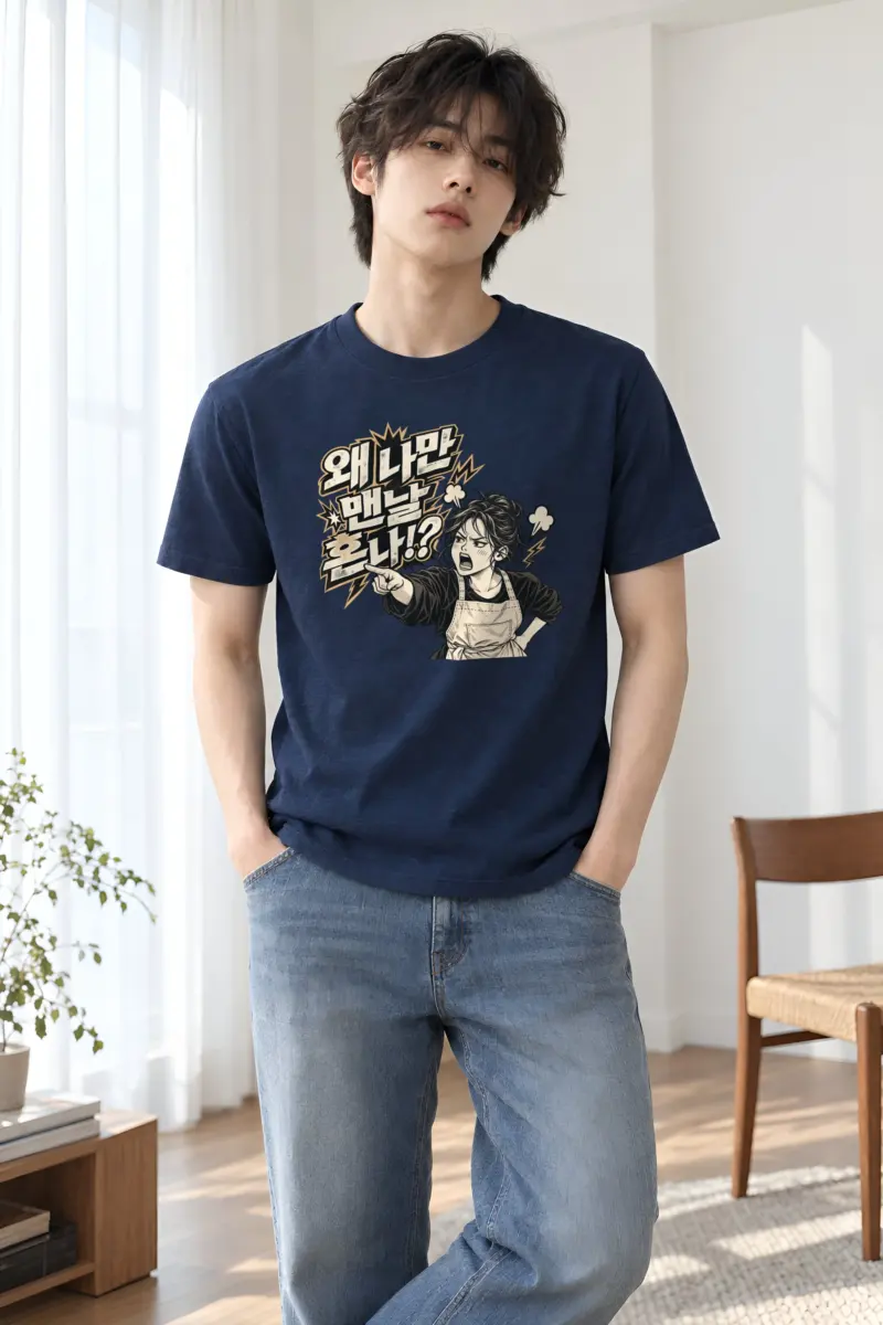 "Menu Again?" Heavyweight Unisex Crewneck T-shirt
