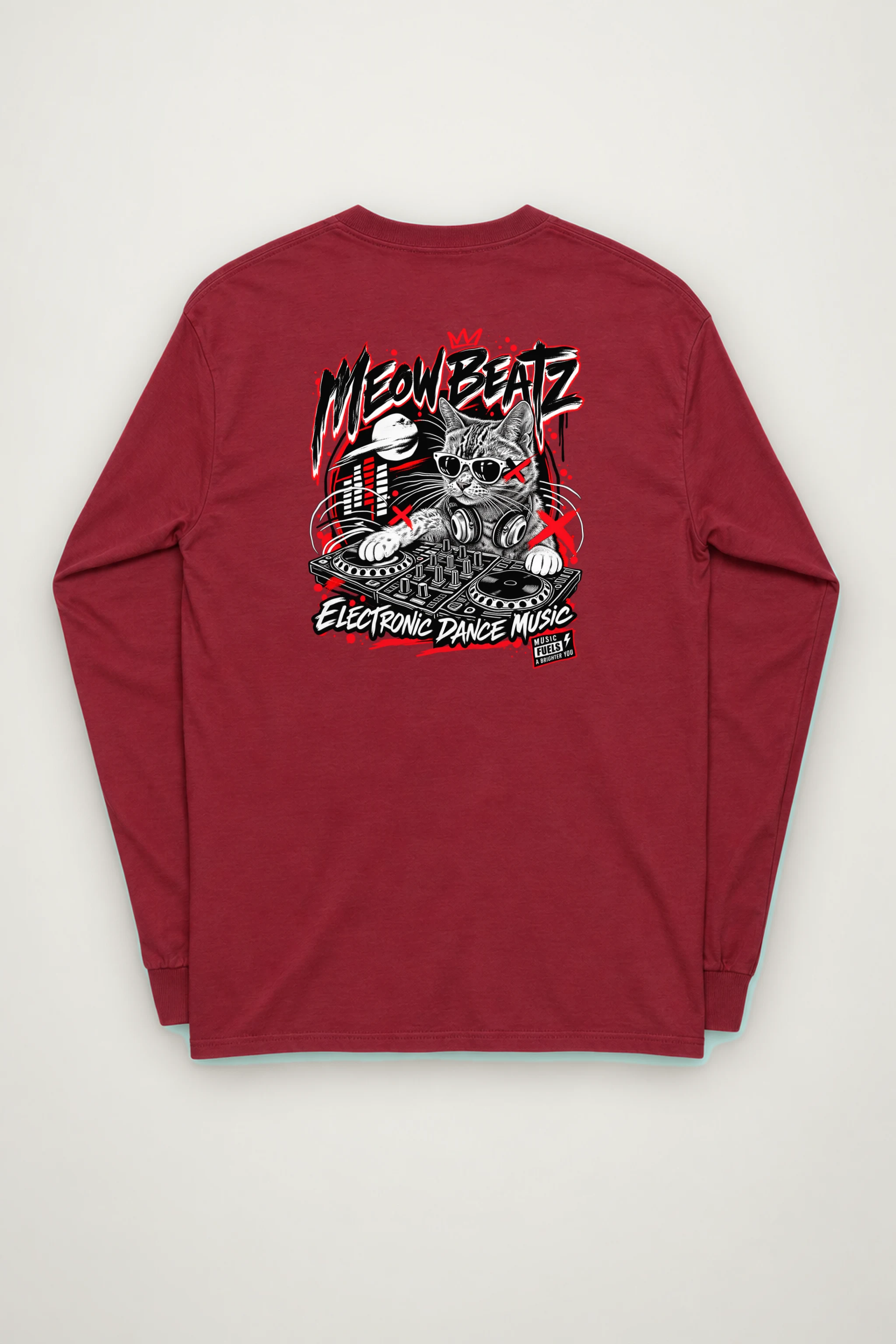 "Meow Beatz" Unisex Longsleeve T-shirt