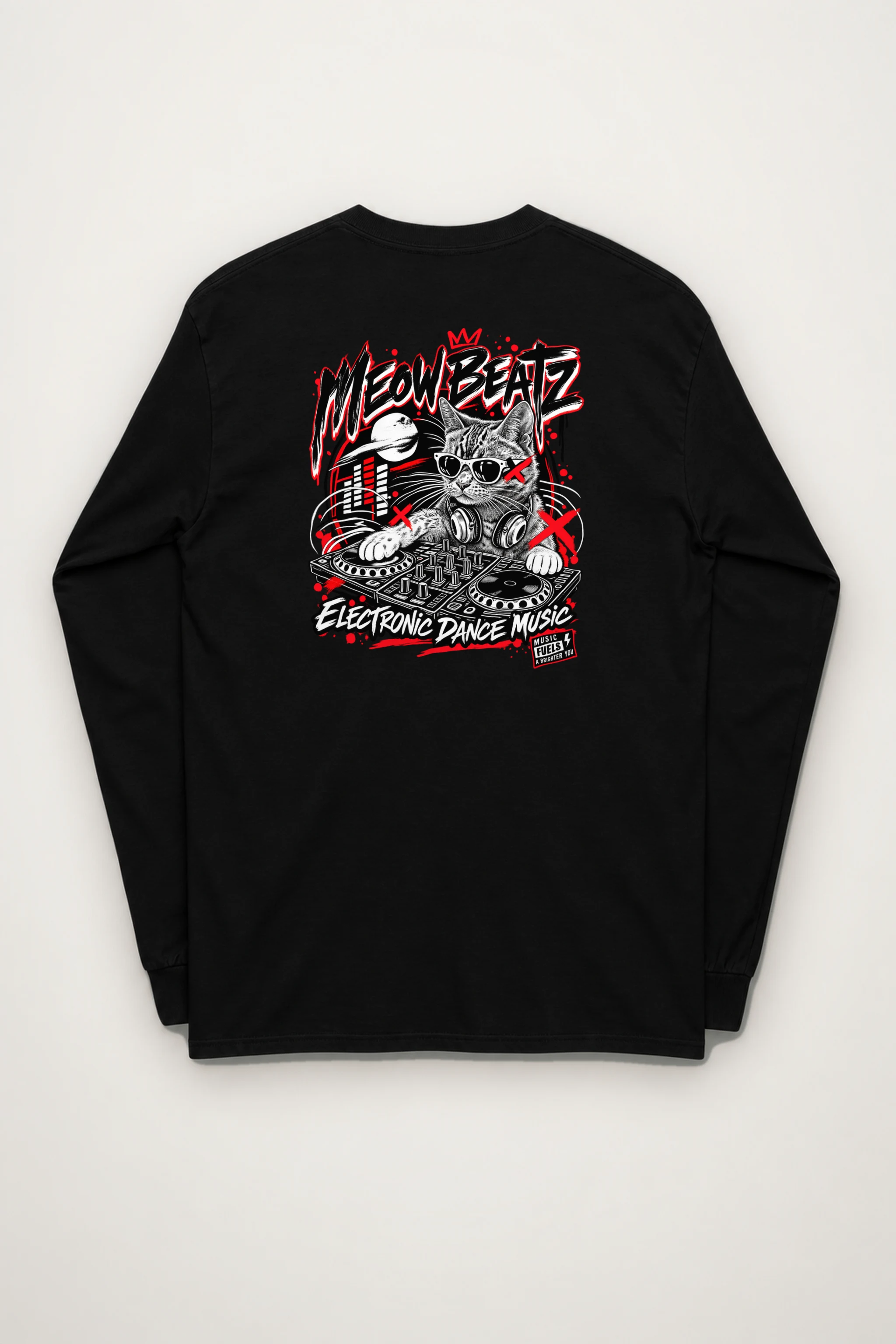 "Meow Beatz" Unisex Longsleeve T-shirt