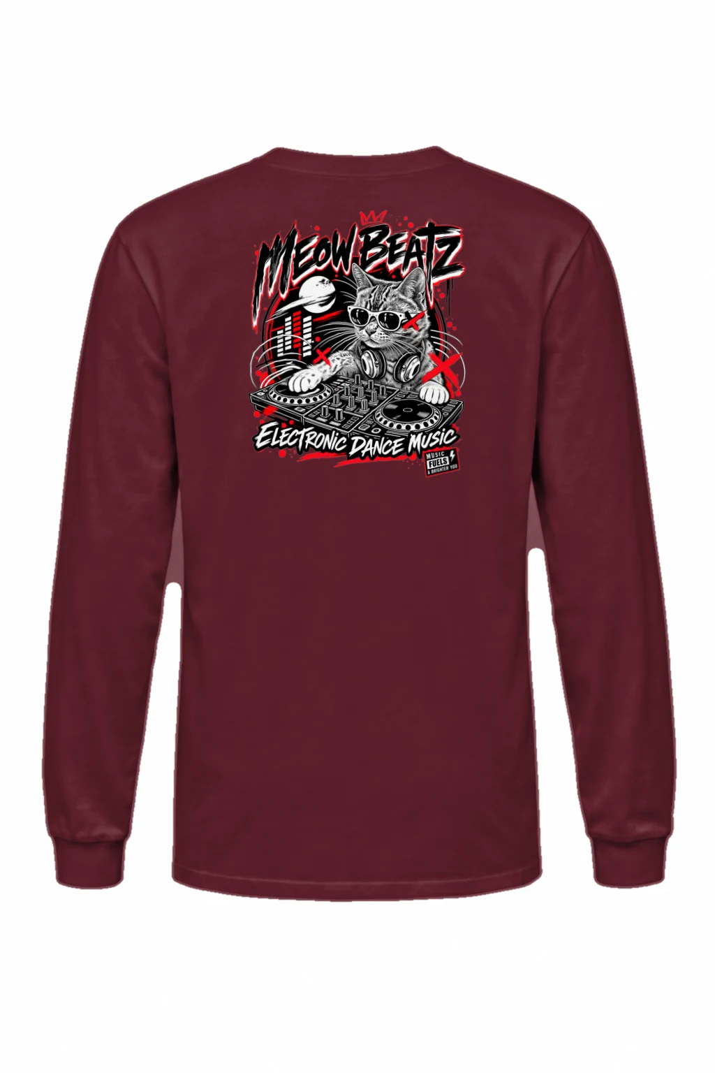 "Meow Beatz" Unisex Longsleeve T-shirt | Gildan 2400