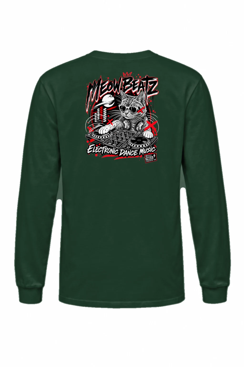 "Meow Beatz" Unisex Longsleeve T-shirt | Gildan 2400