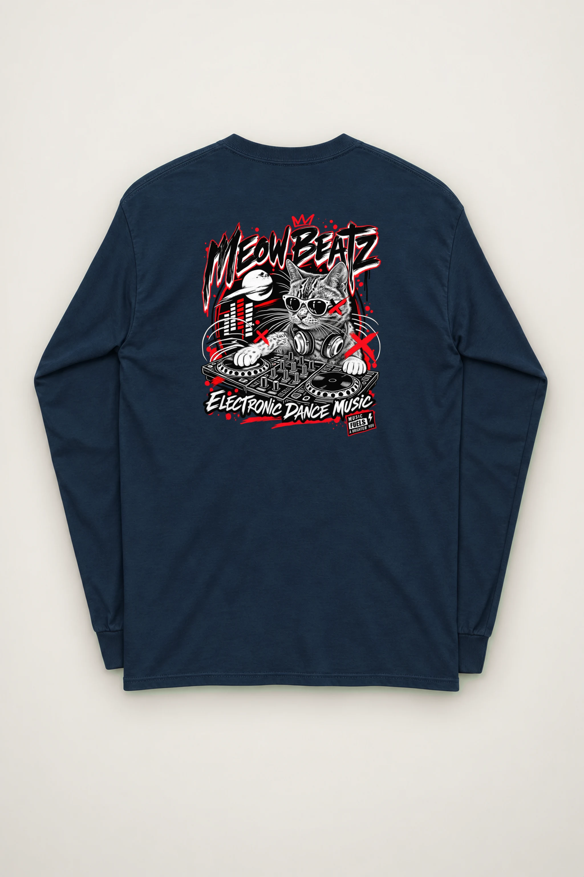 "Meow Beatz" Unisex Longsleeve T-shirt