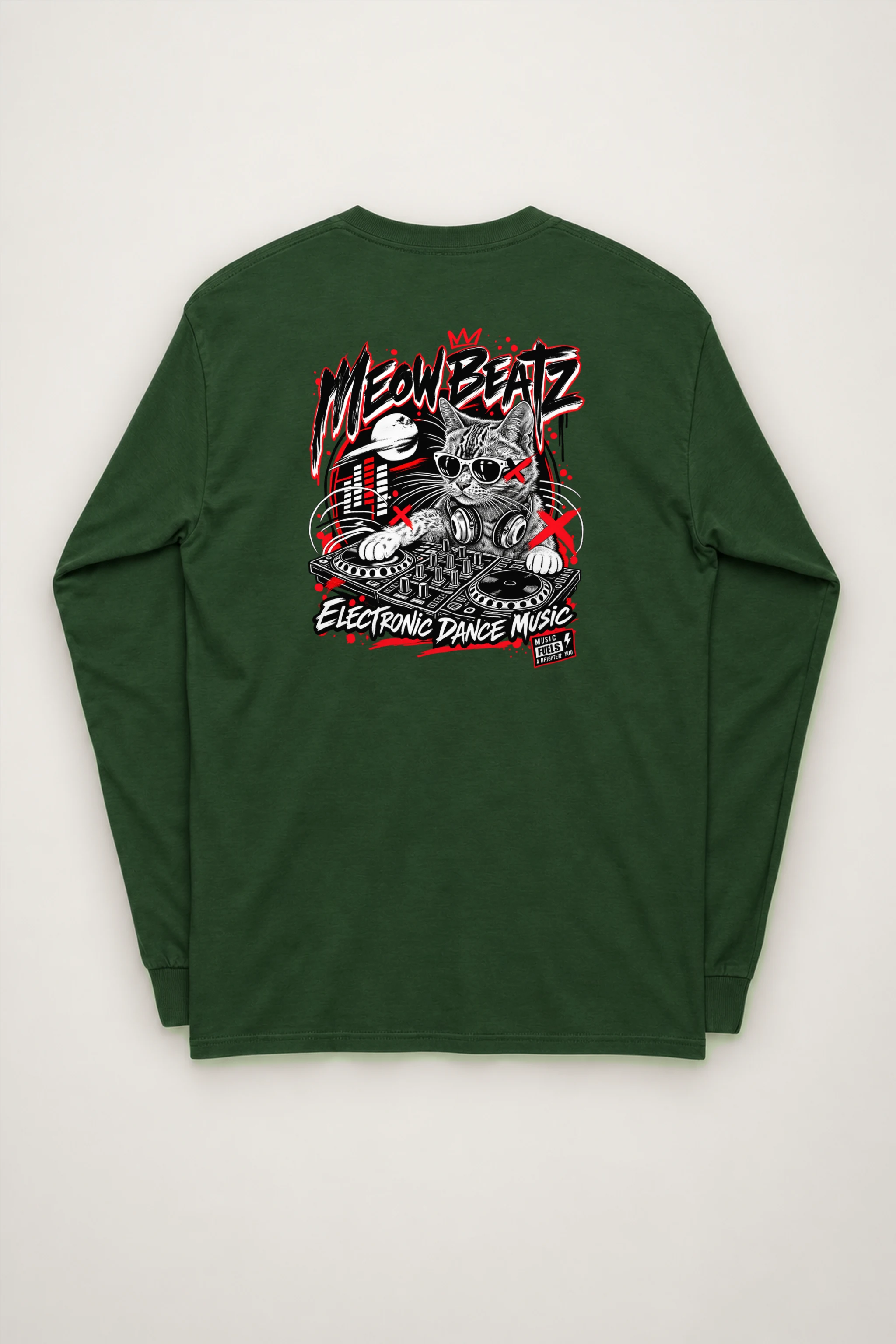 "Meow Beatz" Unisex Longsleeve T-shirt