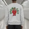 "Suit-Wearing Tabby Cat" Heavy Blend Unisex Crewneck Sweatshirt | Gildan 18000