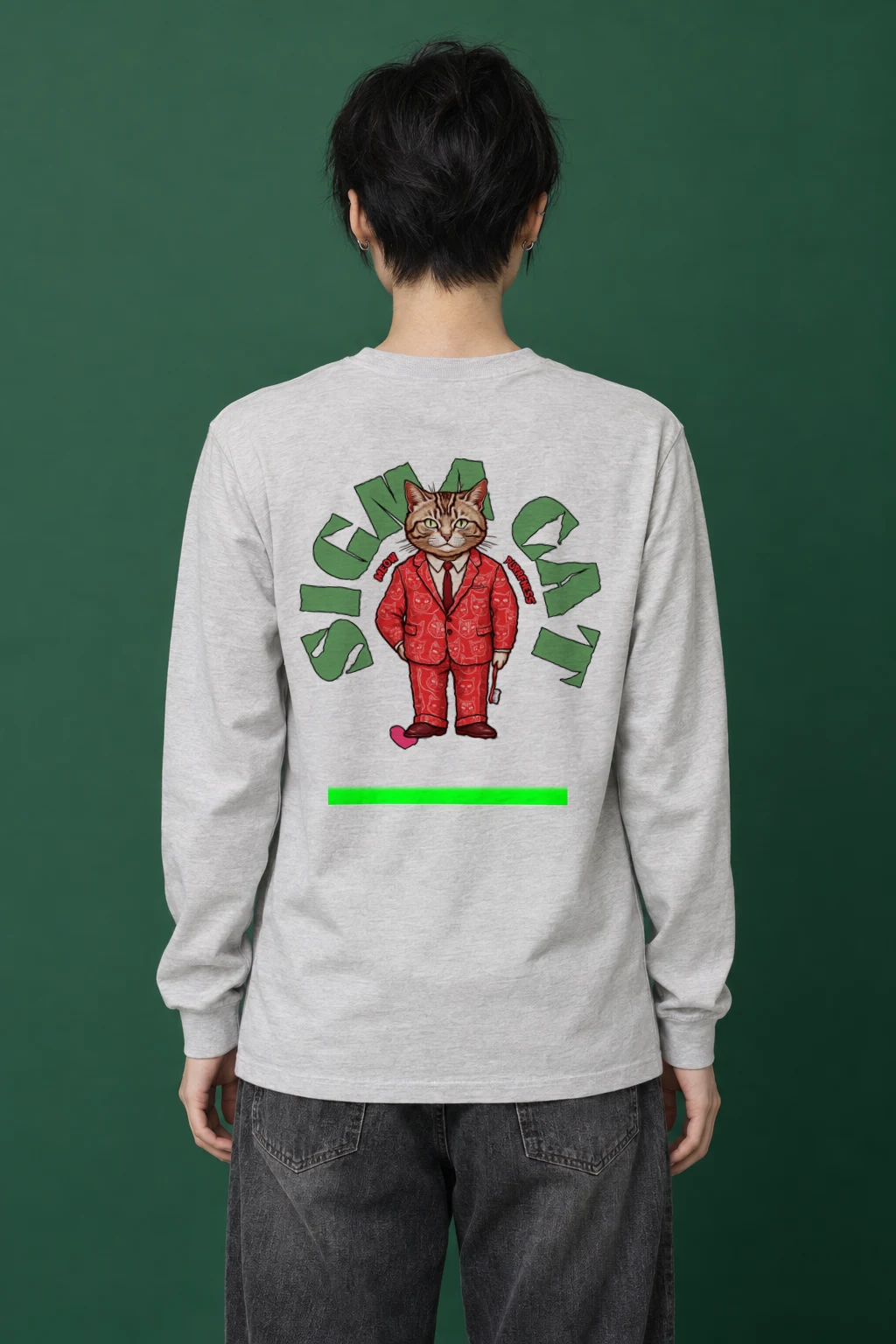 "Meow Purrfectness" Unisex Longsleeve T-shirt | Gildan 2400