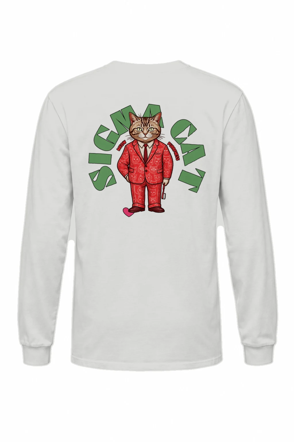 "Meow Purrfectness" Unisex Longsleeve T-shirt | Gildan 2400