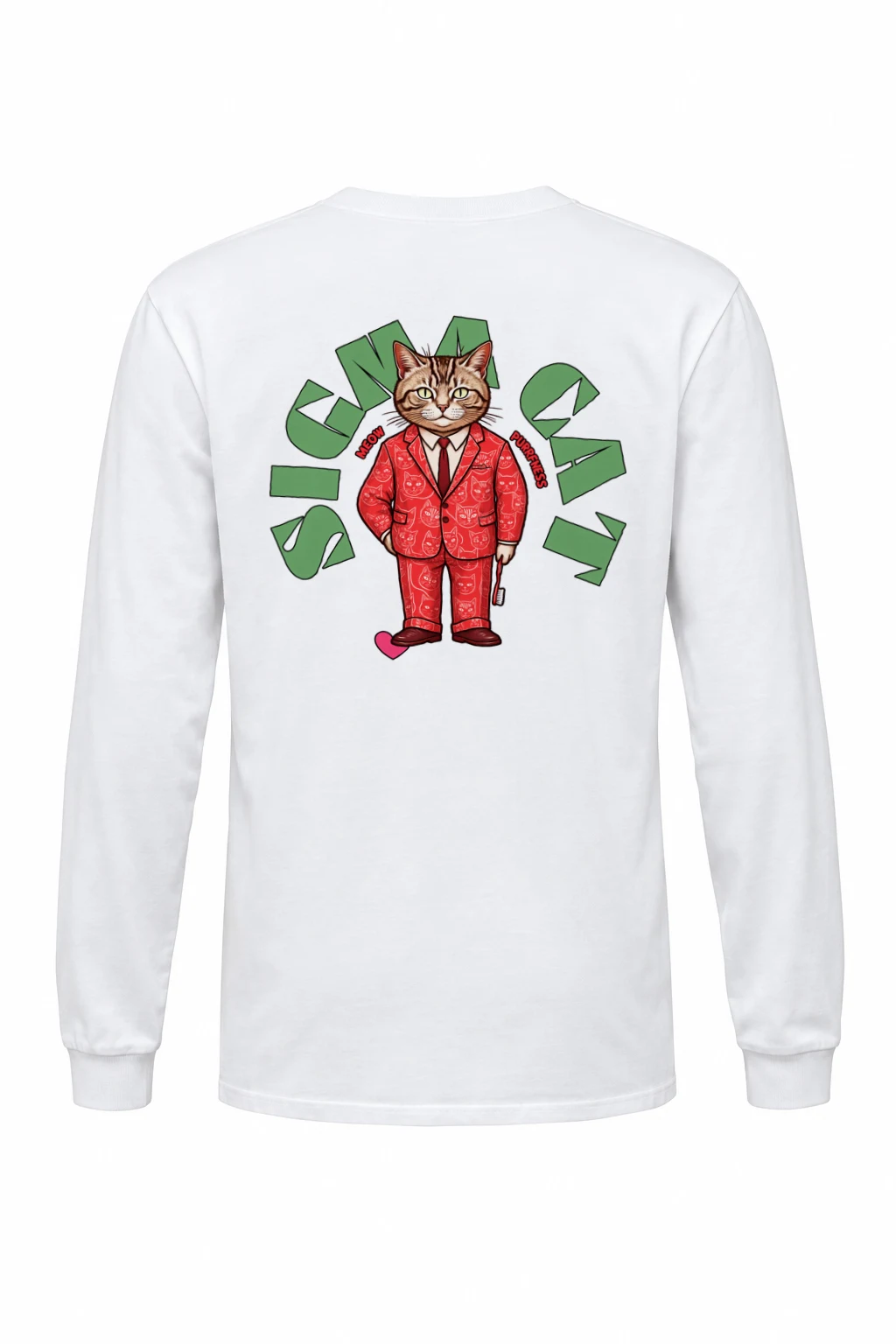 "Meow Purrfectness" Unisex Longsleeve T-shirt | Gildan 2400