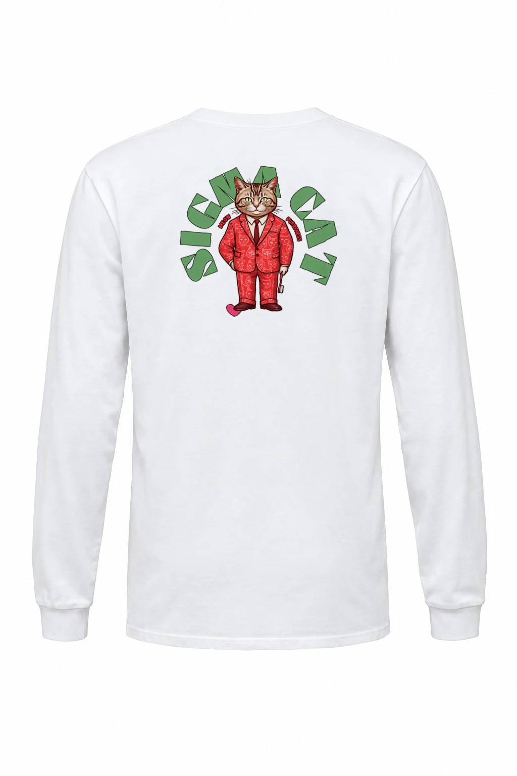 "Meow Purrfectness" Unisex Longsleeve T-shirt | Gildan 2400